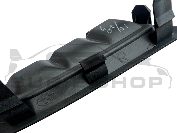 Genuine 06-07 Subaru Impreza WRX Hawkeye STi Bumper Cover Vent Trim Panel Black