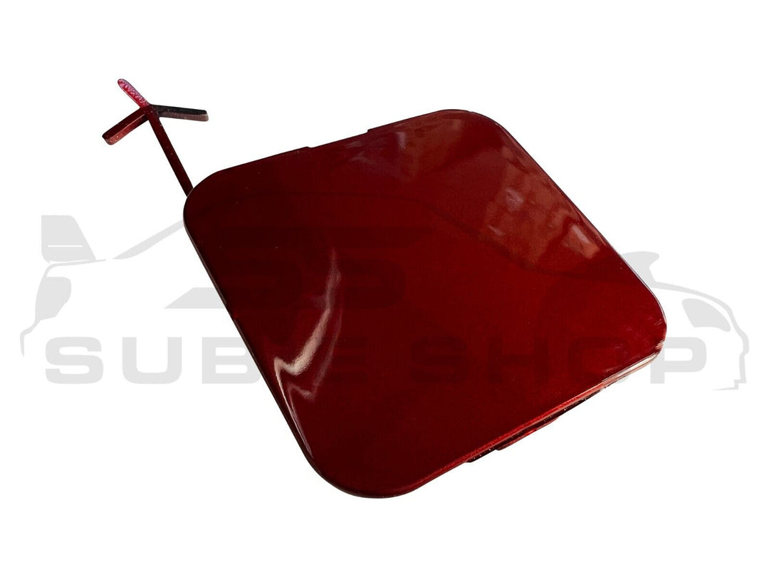 New GENUINE Subaru XV GP 11-17 Rear Bumper Bar Tow Hook Cap Cover Red Maroon H2Q