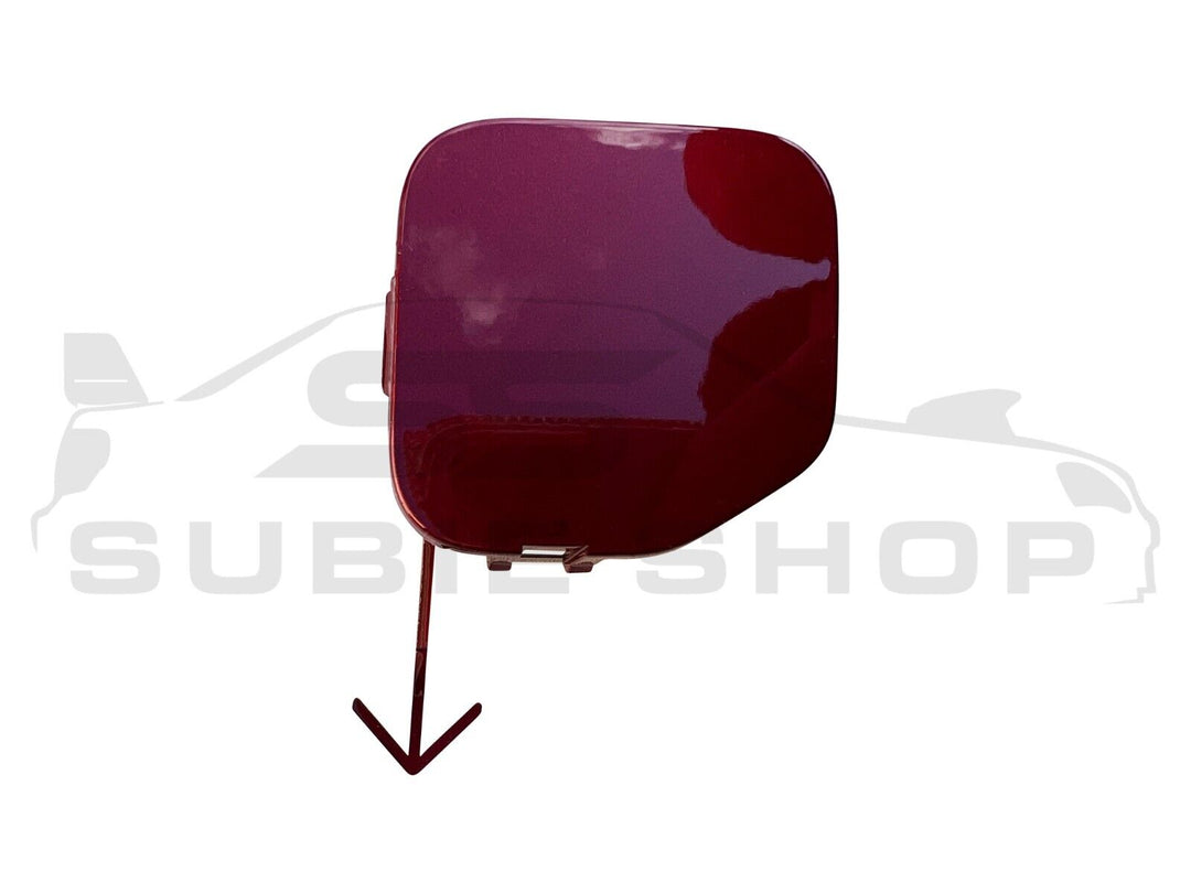 GENUINE Subaru Forester 08 - 12 SH XT Rear Bumper Bar Tow Hook Cap Cover Red 69Z