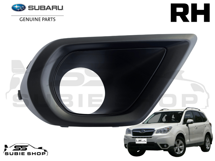 GENUINE Subaru Forester SJ 14 - 16 Fog Light Cover Trim Surround Bezel RH OEM