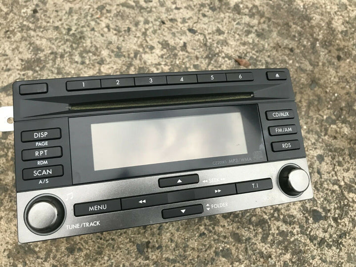 Subaru Impreza 08 - 14 GH G3 Hatch WRX 6 Stacker Stereo Player Head Unit AUX STI