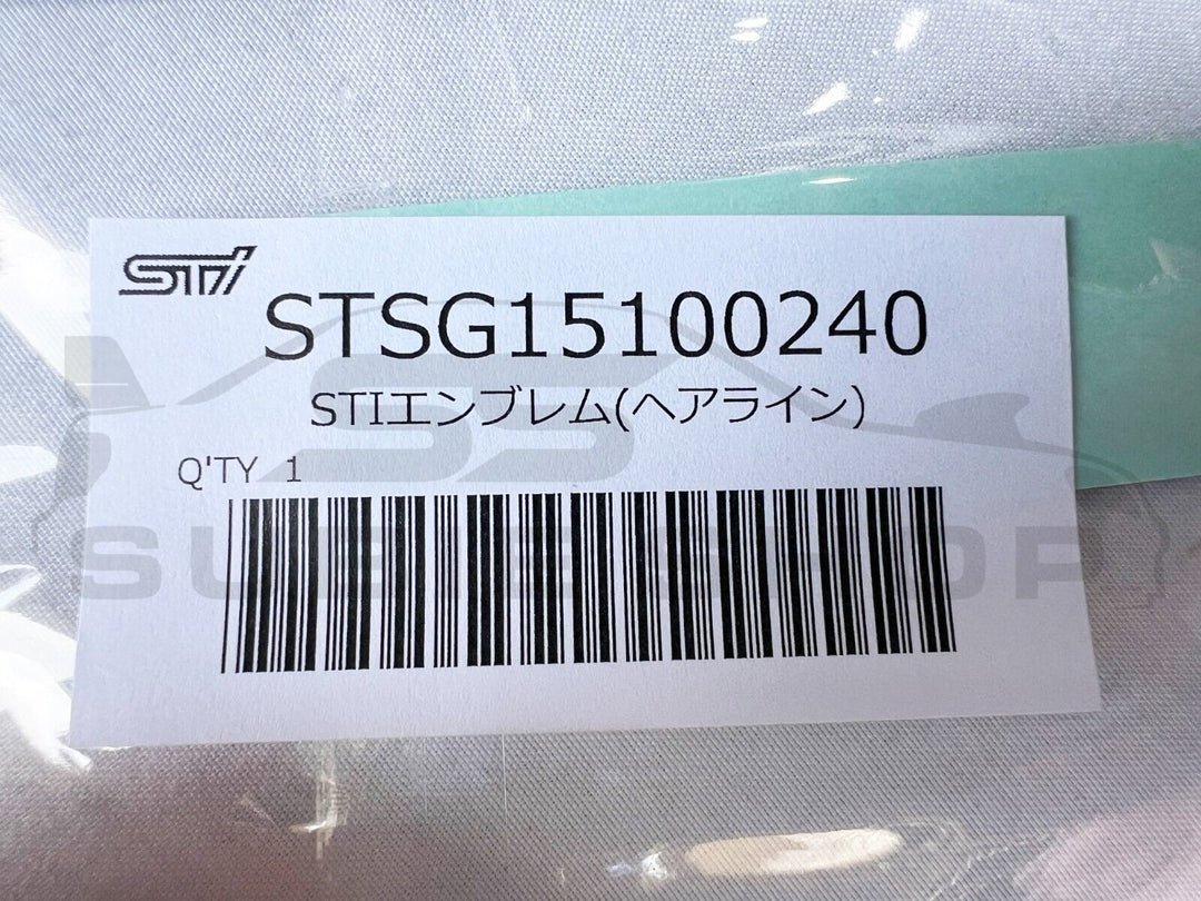 NEW OEM Genuine JDM Subaru Impreza WRX STi VA Levorg 2015 Dash Badge Logo Emblem