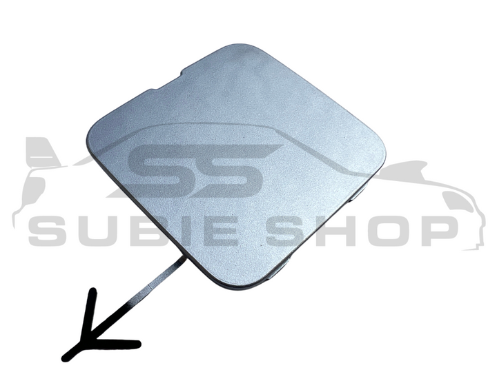 GENUINE Subaru Outback BR 09 - 14 Rear Bumper Bar Tow Hook Cap Cover Silver TQ