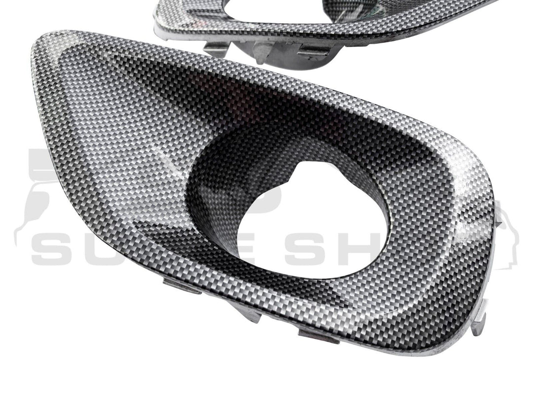 Subaru Liberty Carbon Fiber Wrap 03 - 06 Fog Light Surround Covers Trim Set L R