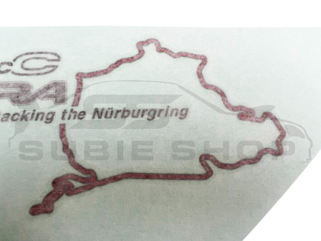 NEW OEM Genuine Subaru Impreza WRX Spec C RA STI Nurburgring Decal Sticker JDM