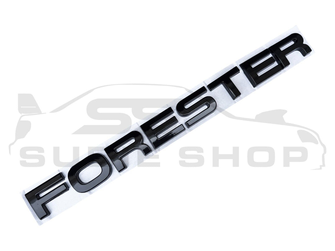 Metal 'FORESTER' Rear Tailgate Decal Badge Emblem For Subaru Forester SG SH SJ