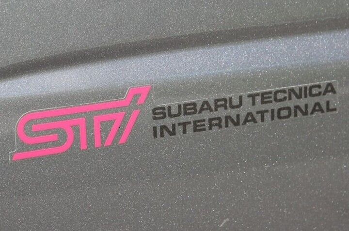 2x NEW Genuine JDM Subaru Impreza WRX STi GD 05-7 Door Badge Logo Sticker Emblem