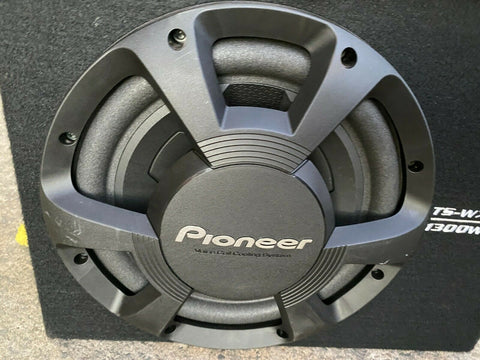 Pioneer 12" 1300W Subwoofer Sealed Enclosure Sony Ampl – Subie Shop
