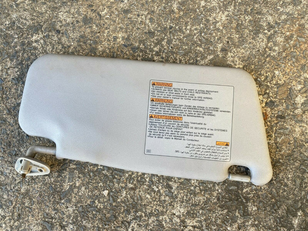 Subaru Impreza RS GDA GD WRX 00 - 02 Passenger Side Sun Visor Screen Left LH