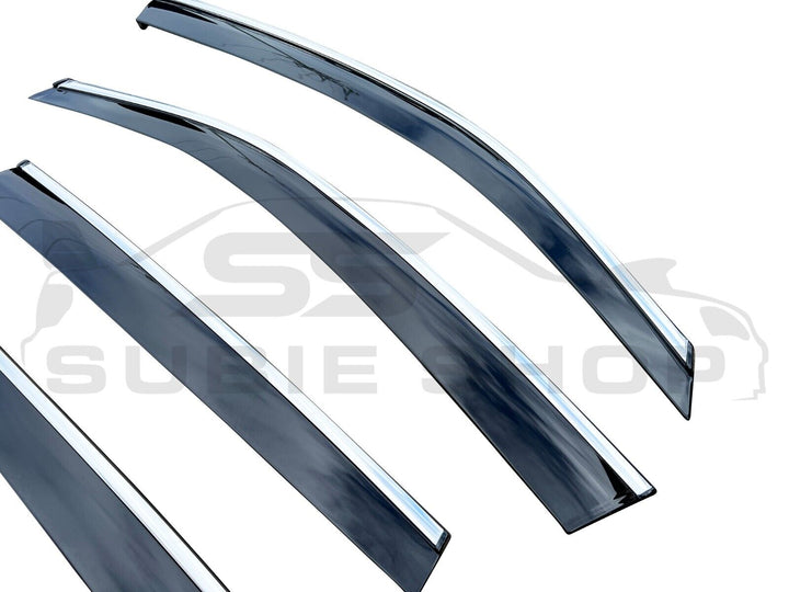 Weather Shields Window Rain Visors For 18 - 23 Subaru Forester SK Weathershields