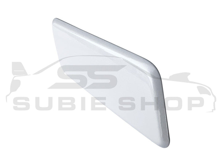 Genine Front Bumper Headlight Washer Cap Cover 15 -17 Subaru Outback BS RH White