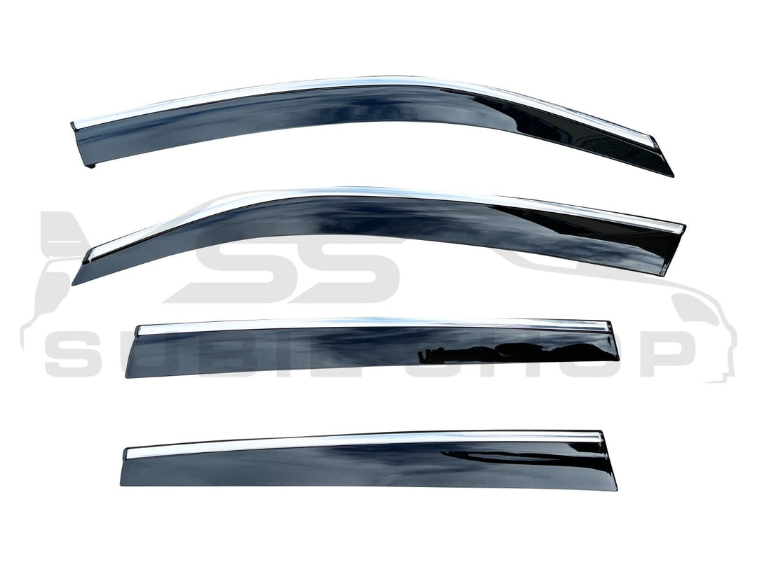 Weather Shields Window Rain Visors For 18 - 23 Subaru Forester SK Weathershields