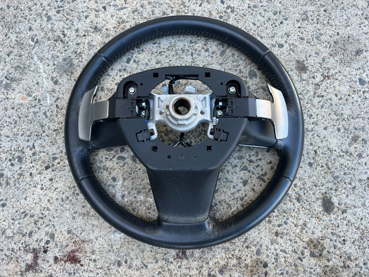 Genuine Subaru Liberty Gen 5 2009 - 2011 Leather Factory Steering Wheel Cruise