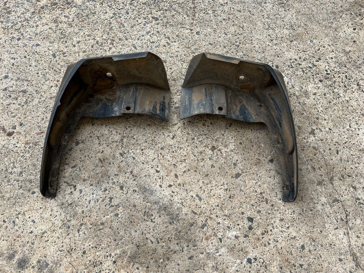 Genuine Subaru Forester SH 08 - 12 Rear Bumper Bar Lower Mud Flaps Pair GENUINE