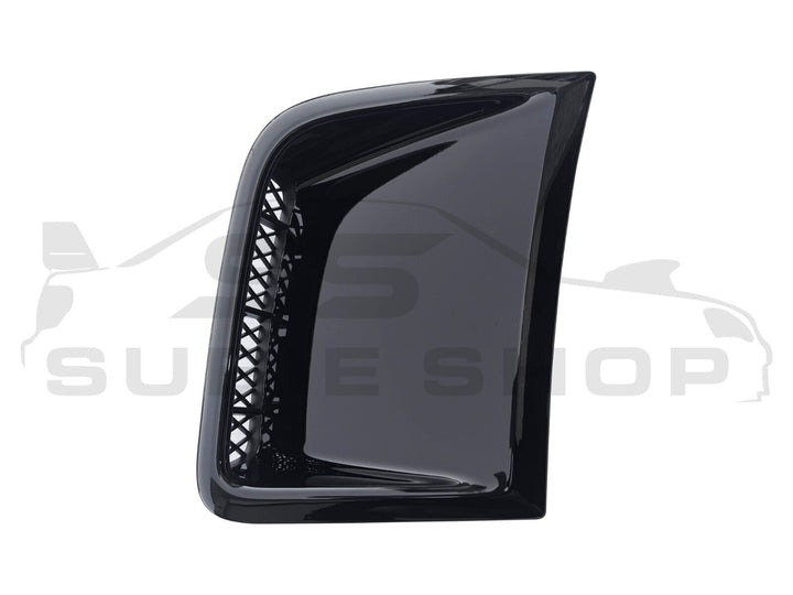 GENUINE Subaru Impreza 08 - 14 G3 WRX STi Front Bumper Side Vent Bezel Black 32J