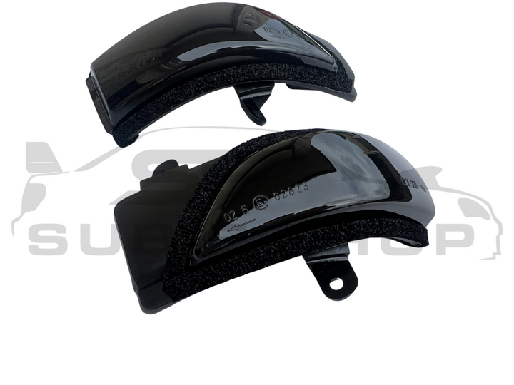 Smoked Blk Sequential Side Mirror Indicators For Subaru Impreza Liberty Forester