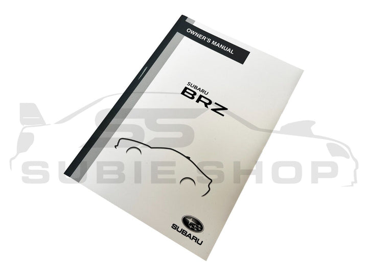 GENUINE Subaru BRZ 2018 - 21 Factory Owners Manual Log Service Book Wallet Pouch