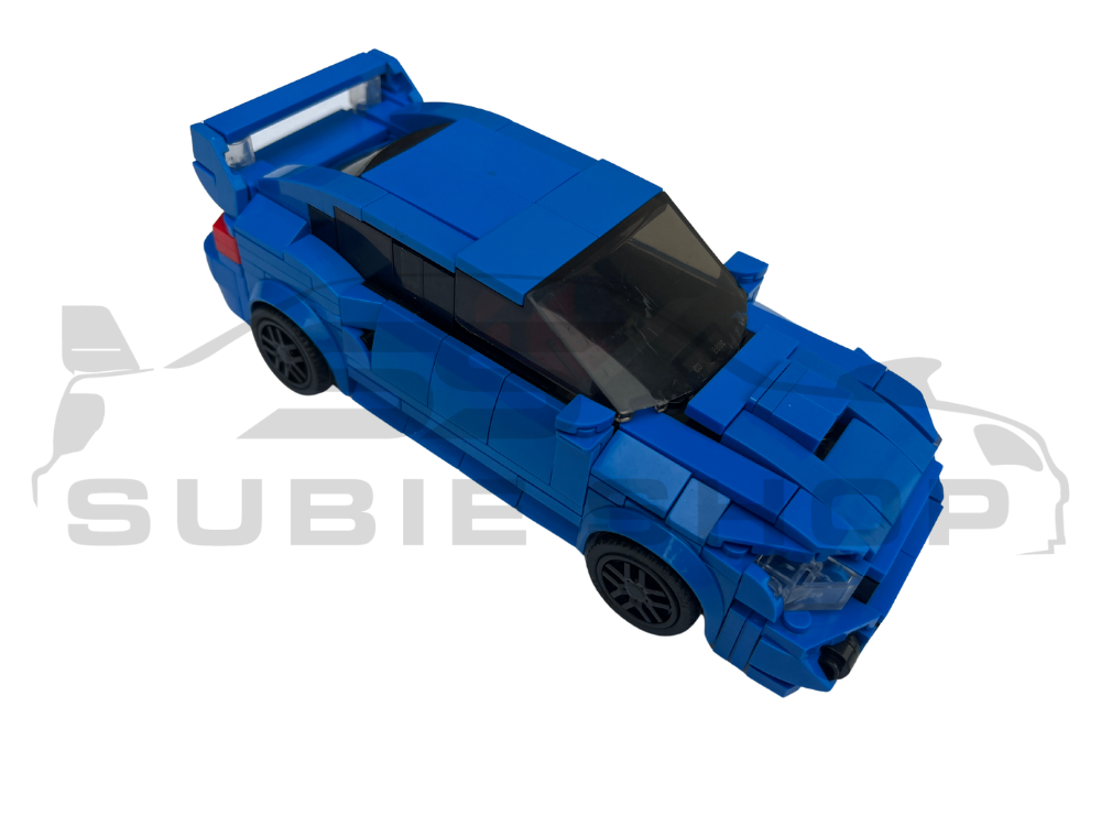 MOC LEGO Car: Subaru WRX STi Championship Rally Model Brick Race Car Toy Build