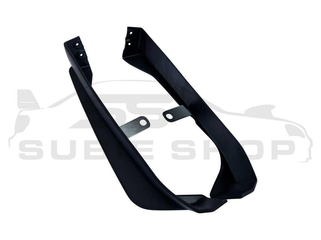 STi Style Rear Bumper Bar Apron Lip Extension Pods For 14 - 20 Subaru WRX Sedan