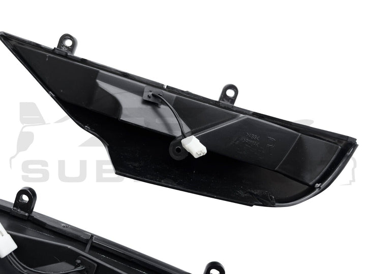 Smoked Black Sequential Side Mirror Indicators For Subaru Liberty Outbk Forester