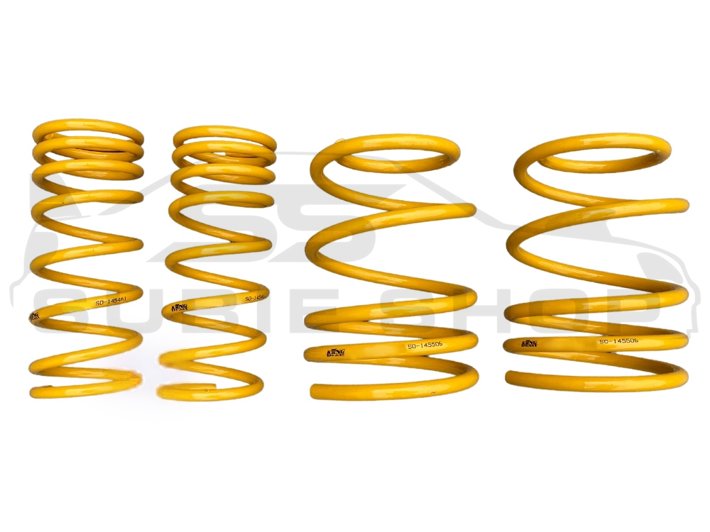 Set Front + Rear Lowered Coil KING SPRINGS For 12 - 17 Subaru Impreza GJ/ VA WRX