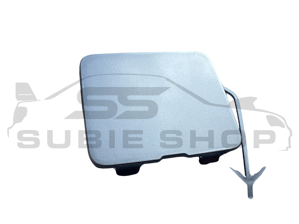 GENUINE Subaru Outback BS 15 - 20 Rear Bumper Bar Tow Hook Cap Cover Silver G1U