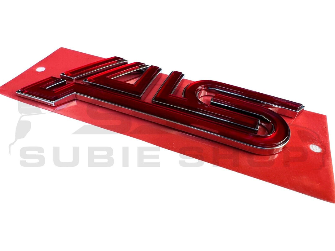 NEW OEM Genuine JDM Subaru WRX STi VA Red 2015 - 18 Sedan Boot Badge Logo Emblem