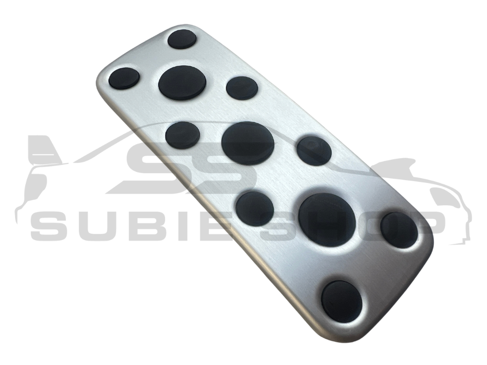 GENUINE Subaru Metal Foot Pedal Cover Kit - Manual Impreza Forester Liberty