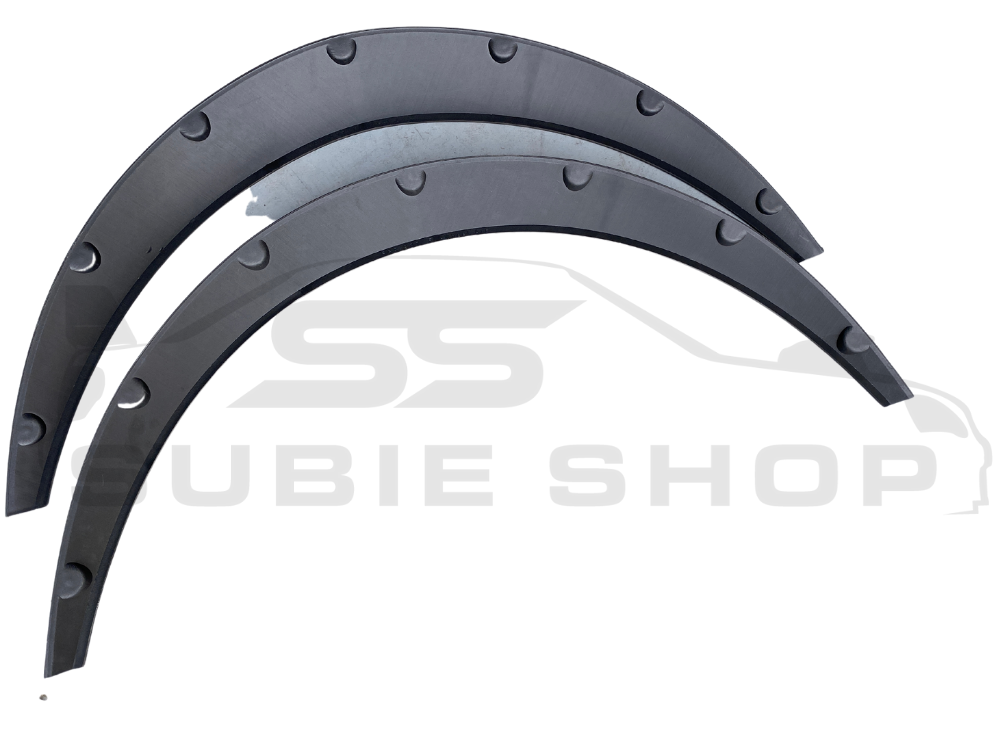 JDM Wheel Arch Fender Flares Kit Wide Body Extensions For 02 - 07 Subaru WRX STi