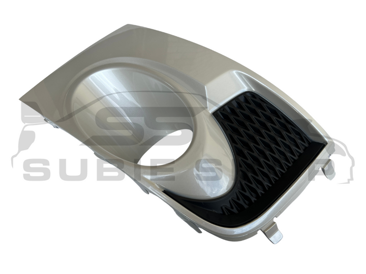 Genuine Subaru Impreza 11-14 WRX STi Fog Light Bezel Cover Surround White 37J LH