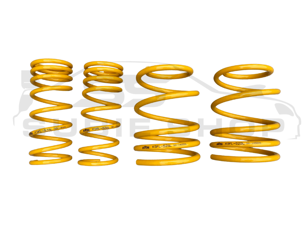 Front + Rear Super Low Coil Lowered KING SPRINGS For 08 - 12 GH Subaru Impreza WRX RS