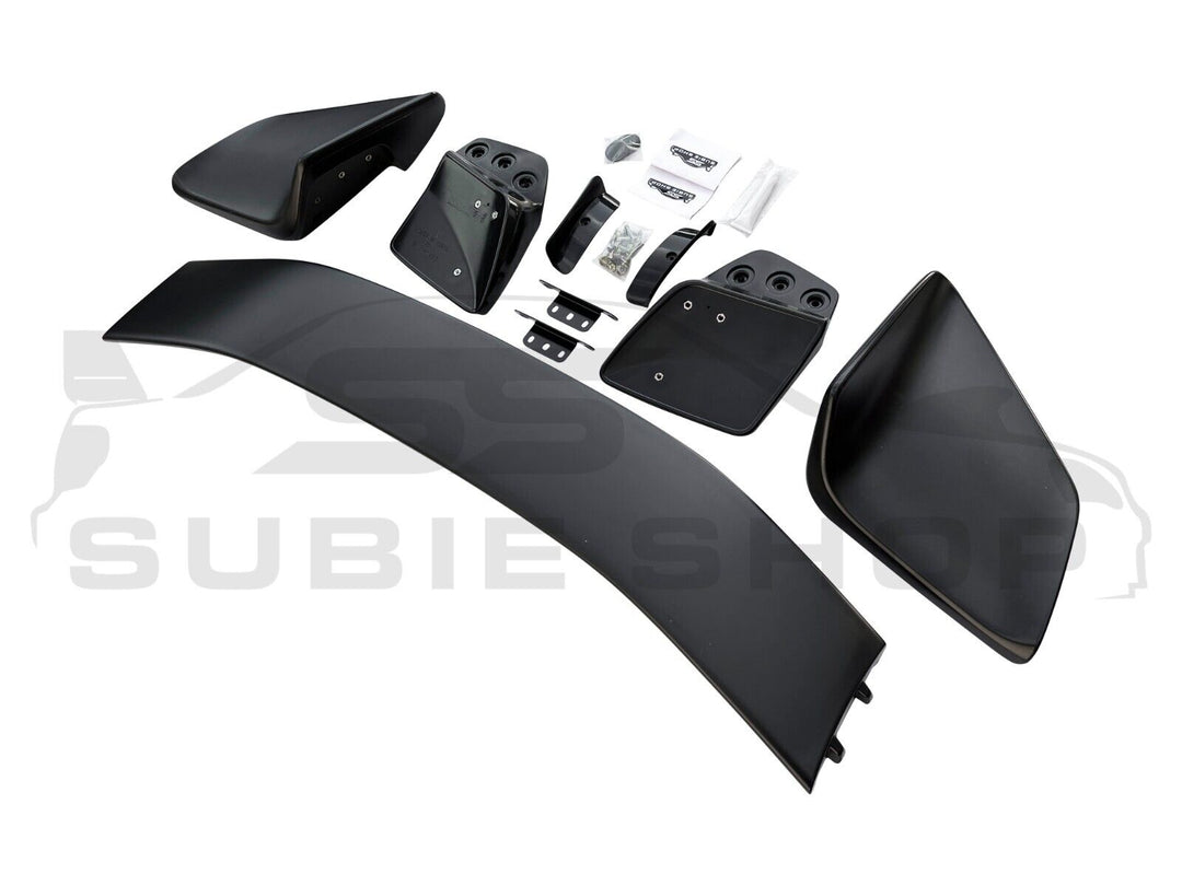 Aero Injection Plastic Rear Boot Spoiler Wing For 12 - 21 Subaru BRZ Toyota 86