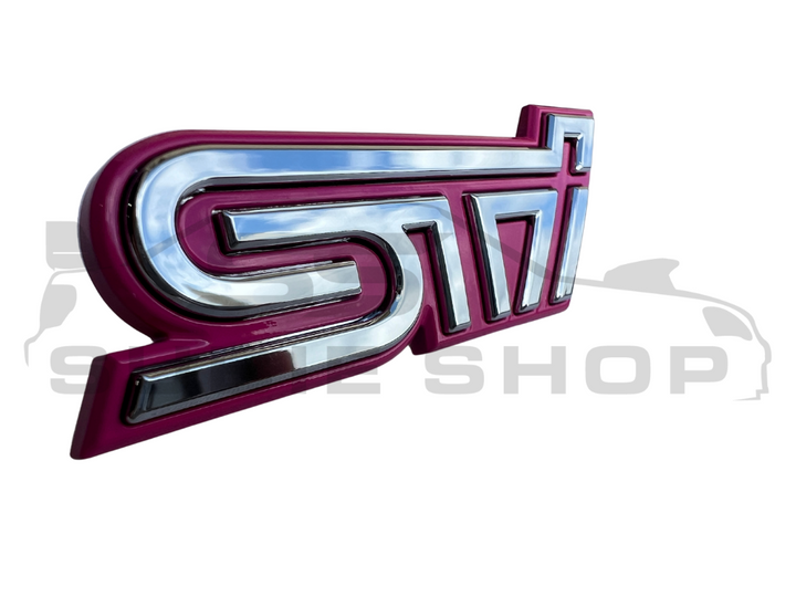 NEW OEM Genuine JDM Subaru Impreza WRX STI 01 -05 Front Grille Badge Logo Emblem