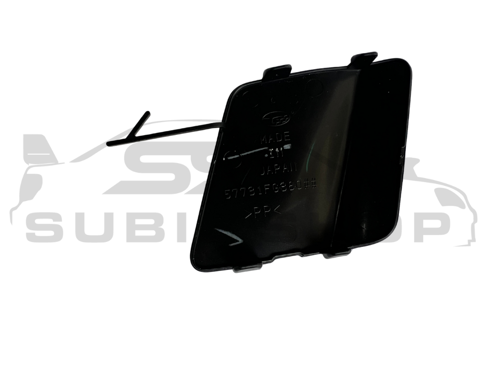 GENUINE Subaru Impreza 11-14 G3 WRX Rear Bumper Bar Tow Hook Cap Cover Black 32J