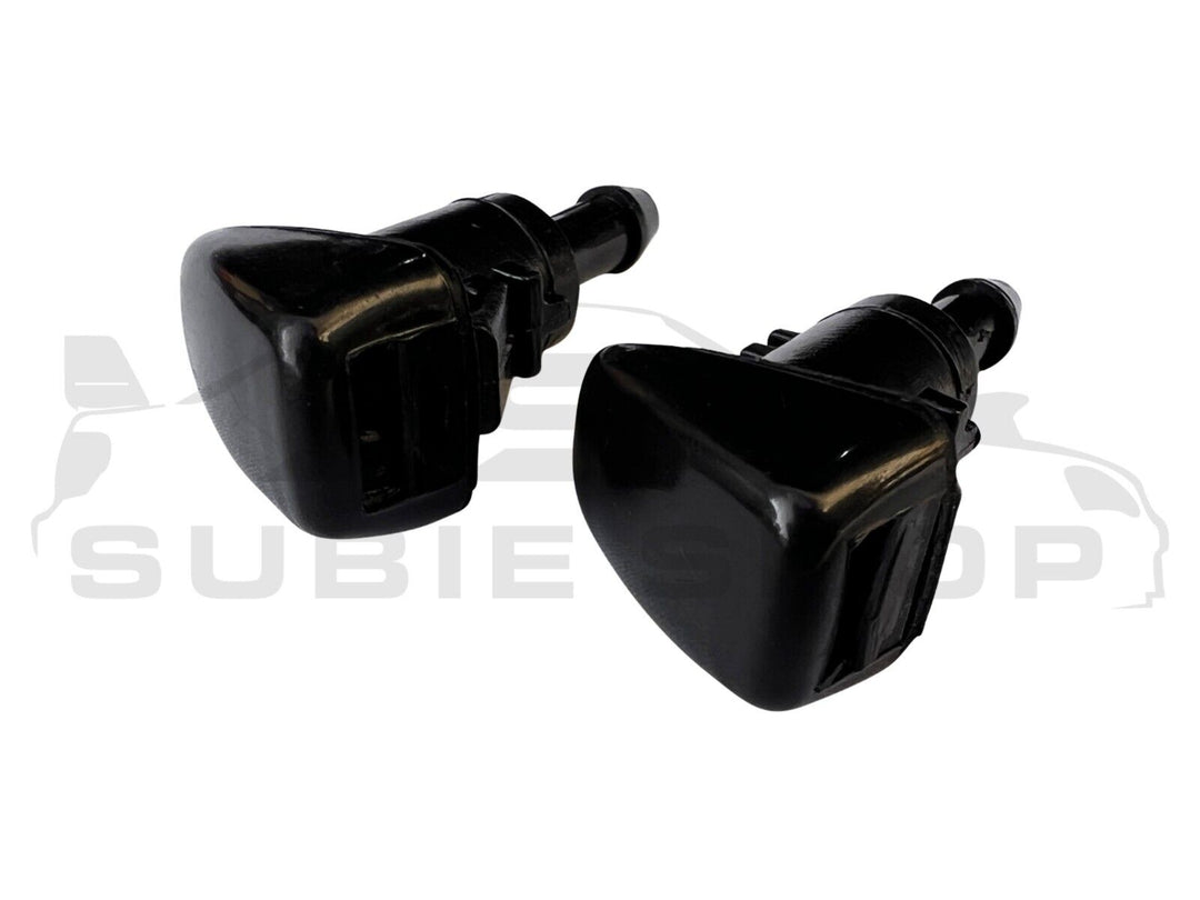 Bonnet Water Jet Nozzle Squirter Pair Set For 08 - 14 Subaru Impreza RS G3 WRX