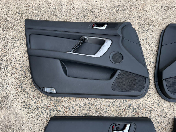 Subaru Liberty Outback 03 - 09 Factory Interior Door Cards Trims Set GENUINE OEM