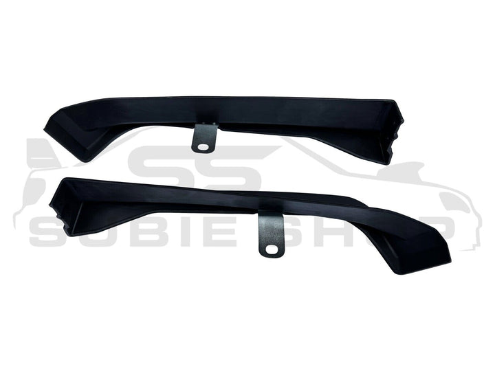 STi Style Rear Bumper Bar Apron Lip Extension Pods For 14 - 20 Subaru WRX Sedan