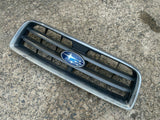 Subaru Forester 2002 - 05 SG Preface Front Bumper Bar Upper Grille Grill Badge