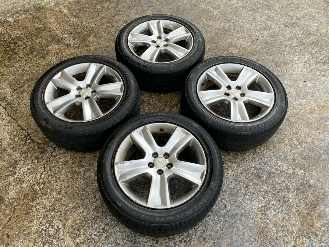 Subaru Outback Gen 4 03 - 09 Factory Set Of Wheels Rims Mags Tyres 215/55 17"