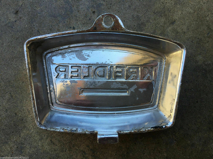 Keridler Badge Emblem Logo Metal Silver Chrome  Aluminium