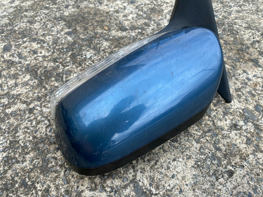 Subaru Liberty GT Outback Gen 4 03 6 Genuine Left Passenger Side Mirror Blue 33A