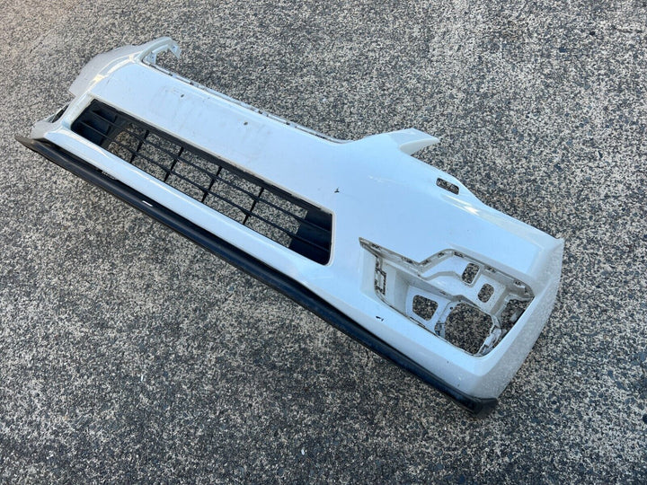 Subaru Impreza GJ G4 11 - 16 Front Bumper Bar Cover + STi Lip White K1X GENUINE