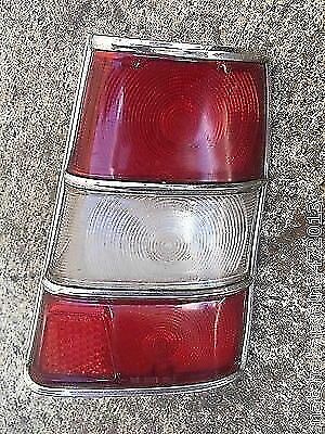 BMW 1967 1600 Neue Klasse Tail Light Lens Cover Chrome Surround Brake Reverse