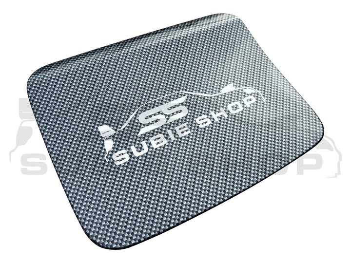 Subaru Impreza HATCH 08 - 11 GH G3 Carbon Fiber Wrapped Petrol Door Lid Panel SS