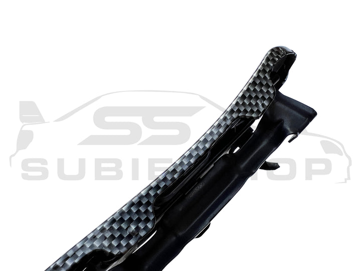 Subaru Impreza HATCH 08 - 11 GH G3 Carbon Fiber Wrapped Petrol Door Lid Panel SS