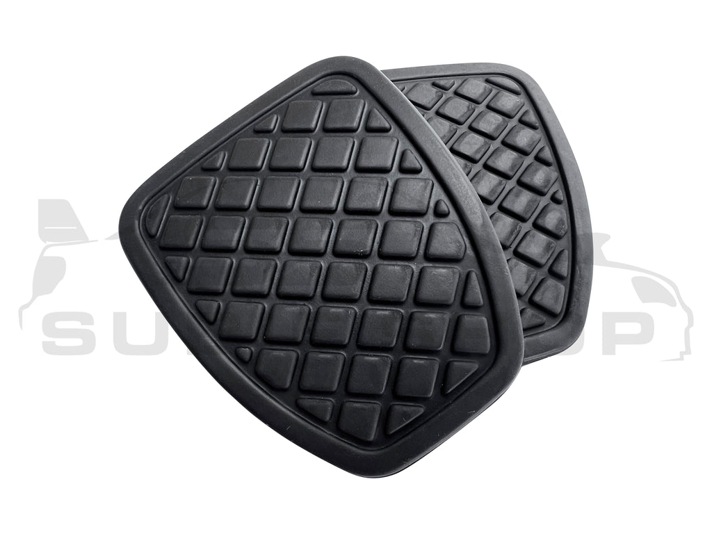 Pedal Pad, brake & clutch, rubber, Aftermarket