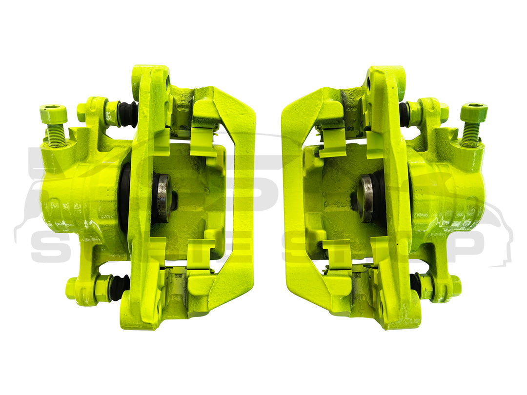 Subaru Impreza RS 08 - 11 GH G3 Painted Fluro Yellow STi Type Brake Calipers Set