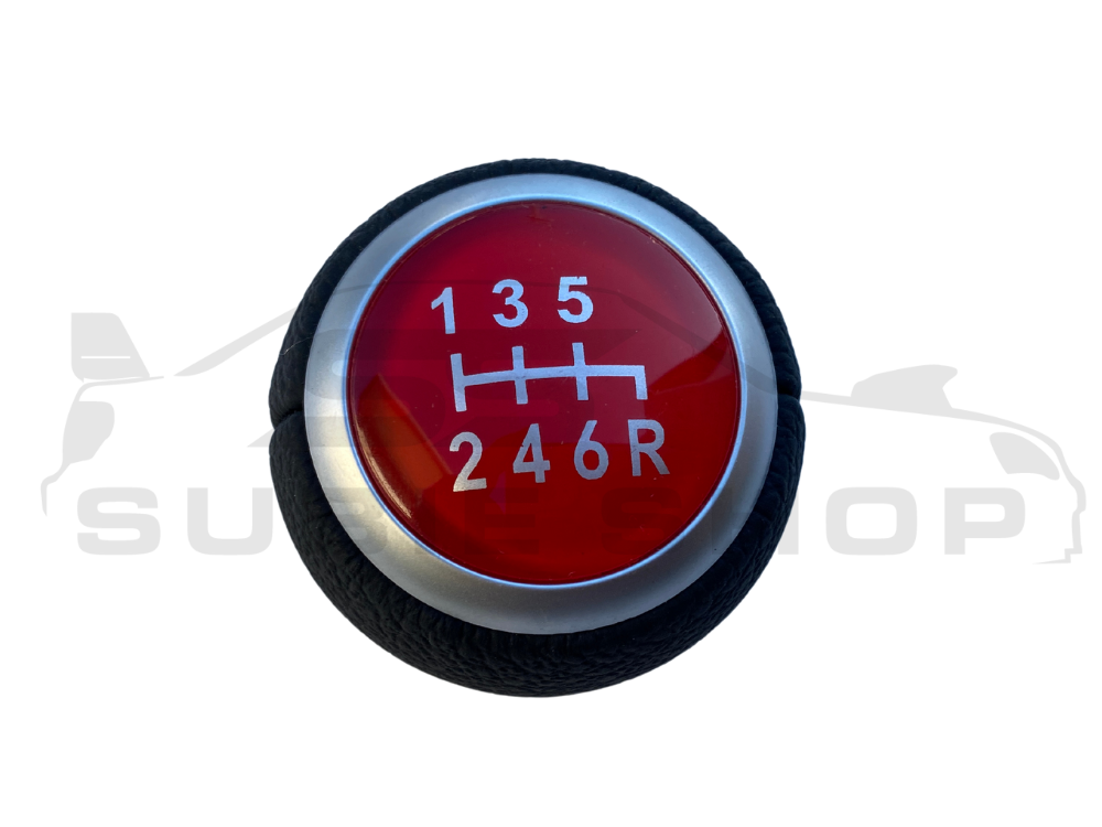 6 Speed Shift Gear Knob For Subaru Impreza WRX STI Liberty GTB Forester BRZ JDM